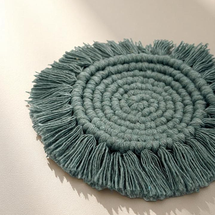 Teal Cabana Coaster